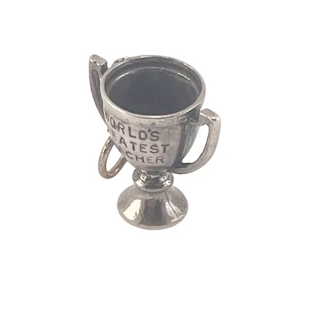 Vintage Sterling Silver Miniature Trophy Charm Wo… - image 2