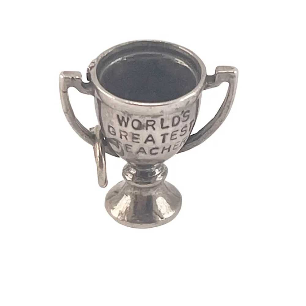 Vintage Sterling Silver Miniature Trophy Charm Wo… - image 3