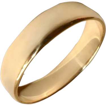 Victorian Classic 14k Yellow Gold Band Ring