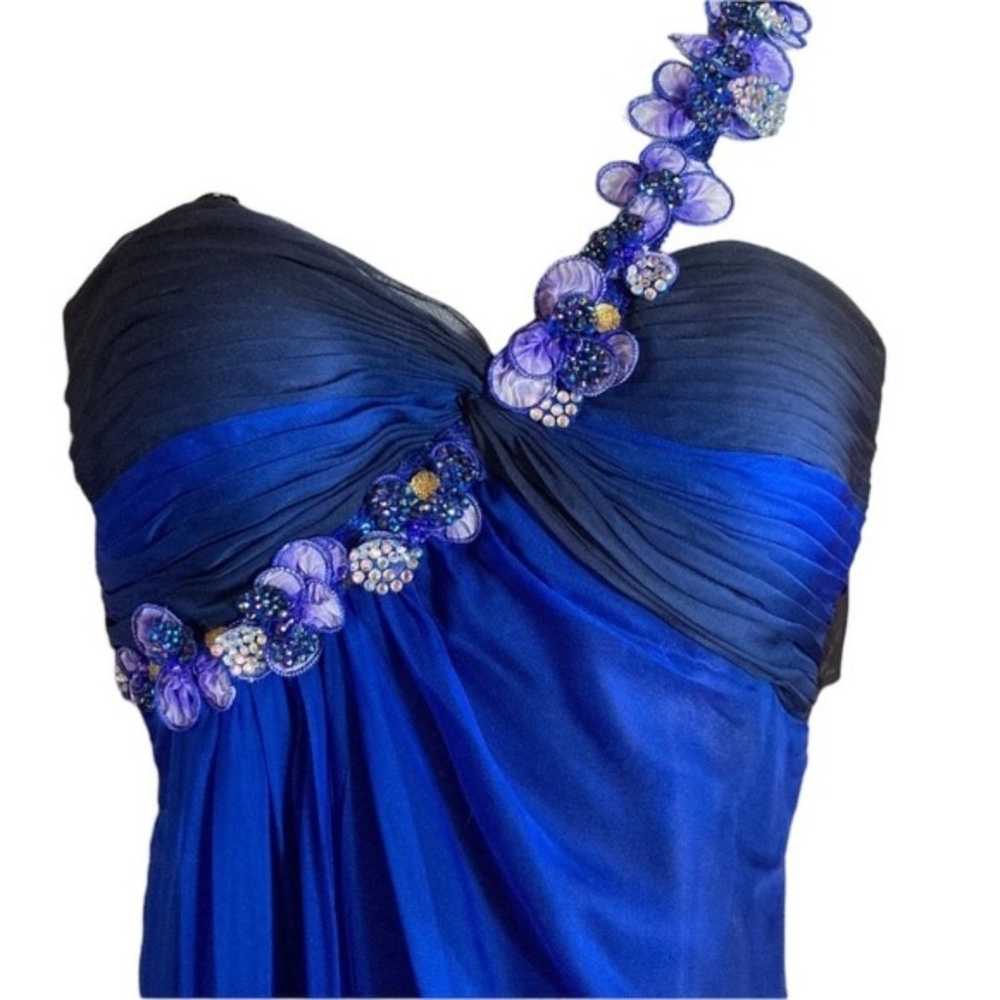 LaFemme dress blue Size 4 - image 3