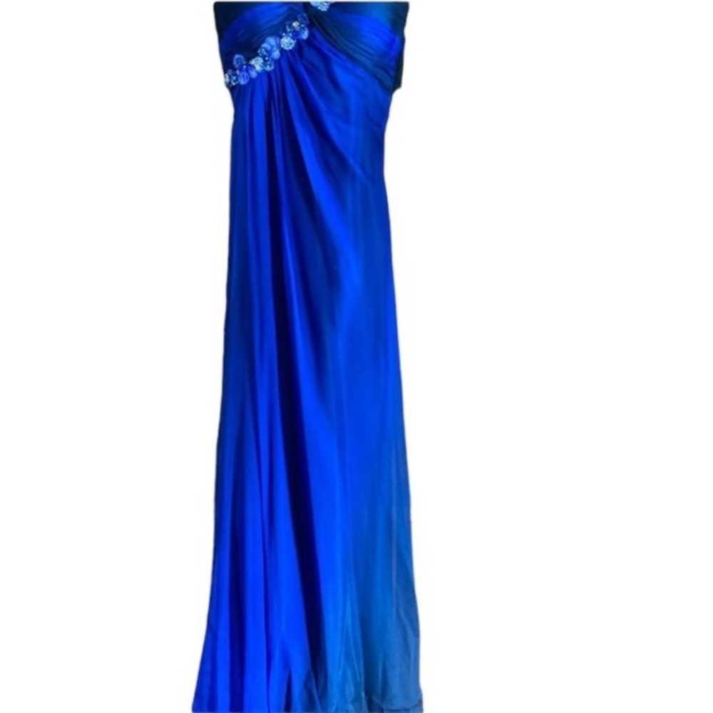 LaFemme dress blue Size 4 - image 4