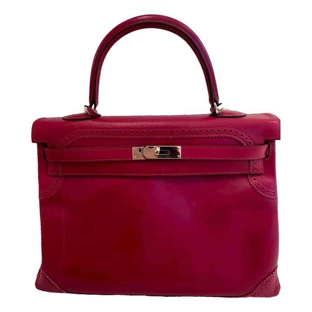 Hermès Kelly 35 leather handbag - image 1