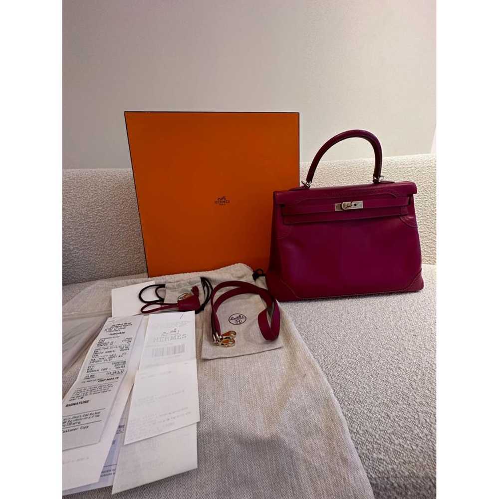 Hermès Kelly 35 leather handbag - image 2