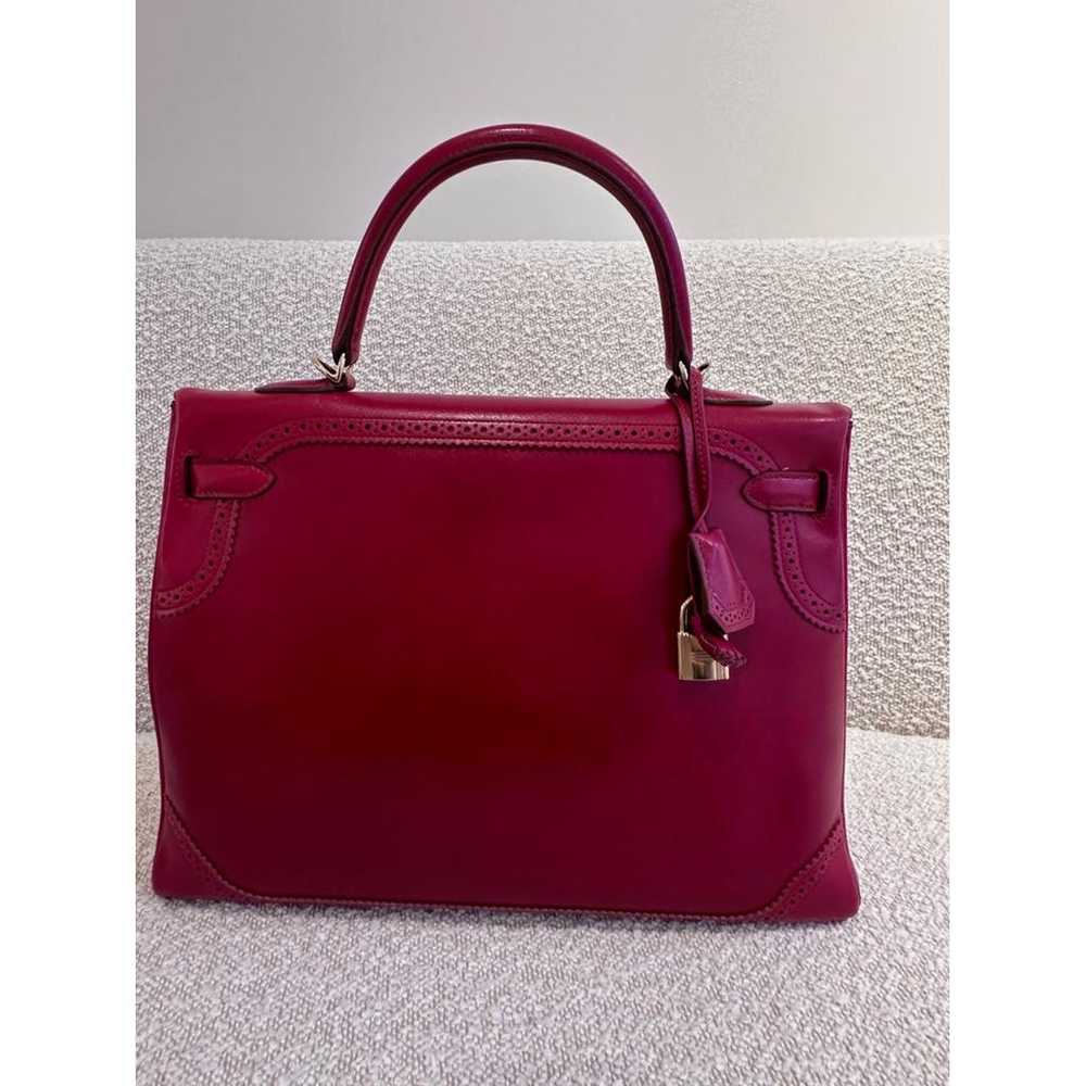 Hermès Kelly 35 leather handbag - image 3