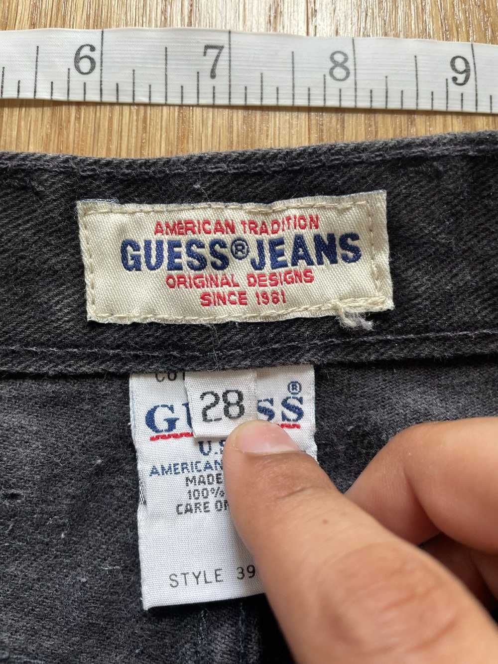 Guess × Made In Usa × Vintage Guess VTG 90s Black… - image 4