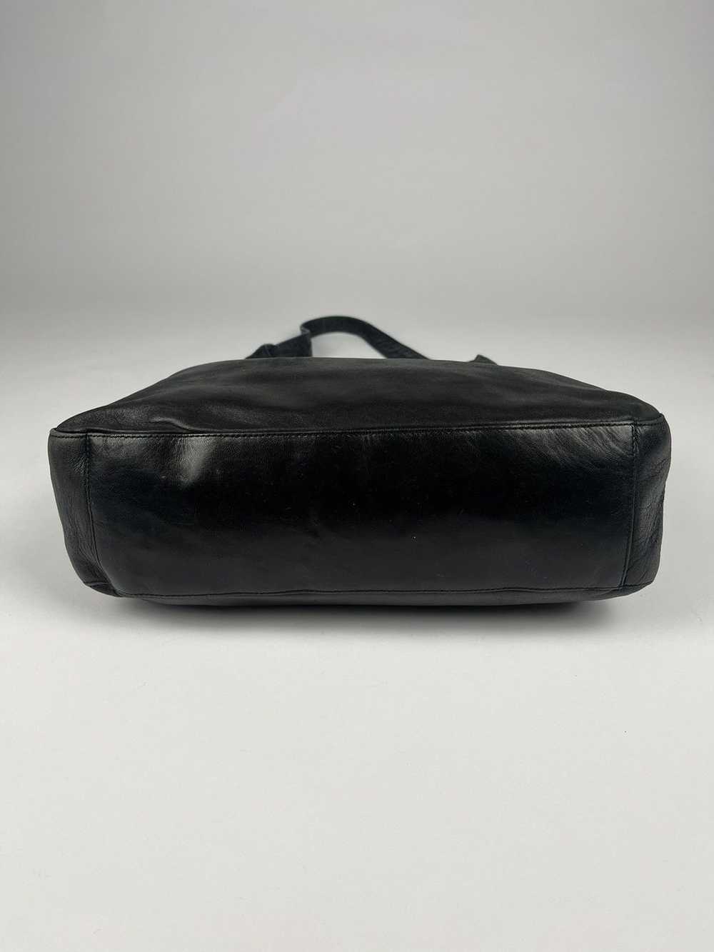 Prada Prada Black Leather Shoulder Bag FW 1999 - image 4