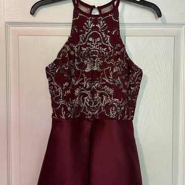 Maroon homecoming dress - image 1