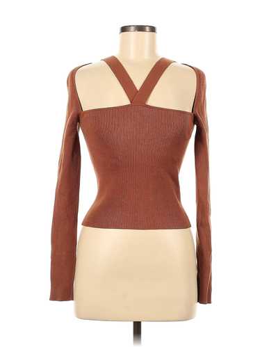 Intermix Women Brown Pullover Sweater M