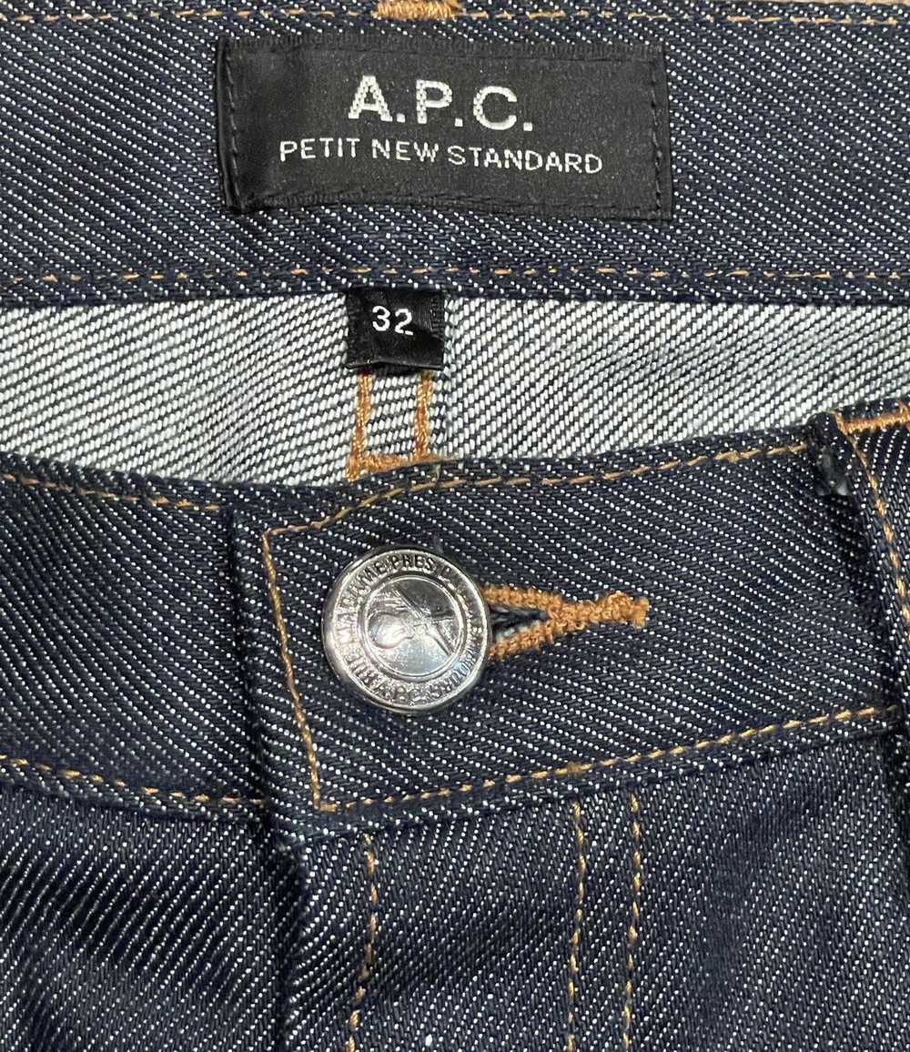 A.P.C. APC Petit New Standard Raw Denim Jean 32x30 - image 3