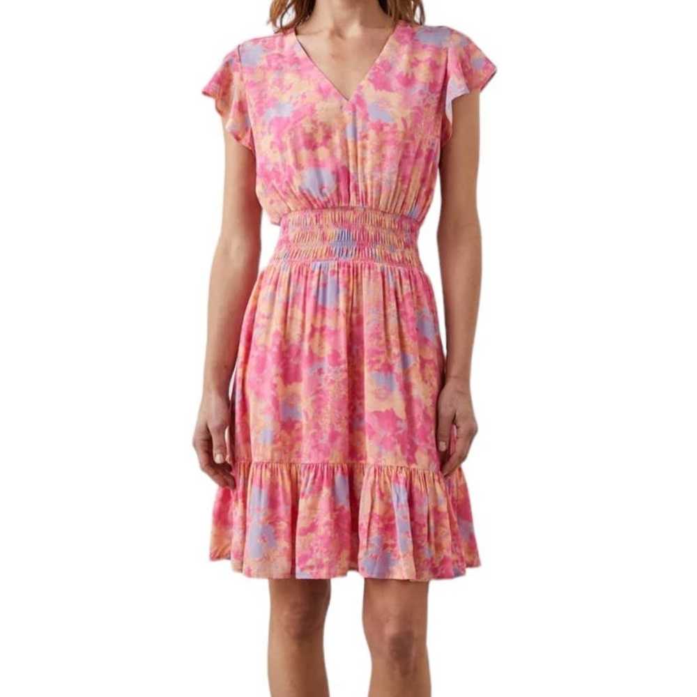 Rails Dress Tara Floral print minidress pink Smal… - image 8