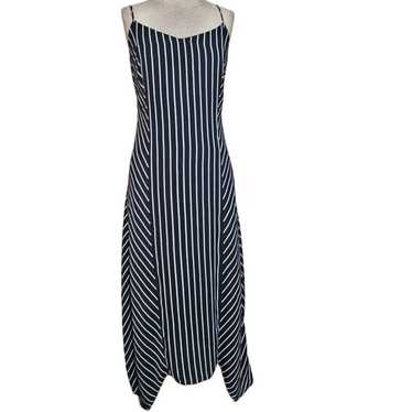 Banana Republic Striped Sleeveless Maxi Dress Size