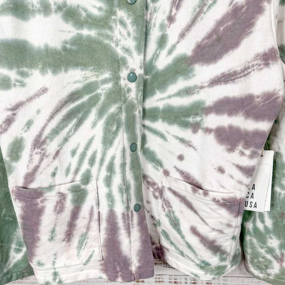 LACAUSA Lacausa Tie Dye Sugarplum Jacket, EUC, La… - image 6