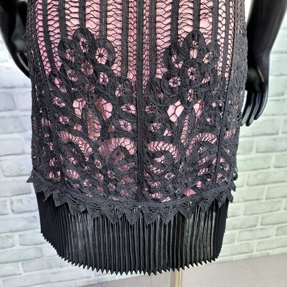Vintage 90s Y2K Betsey Johnson Lace Crochet Overl… - image 12