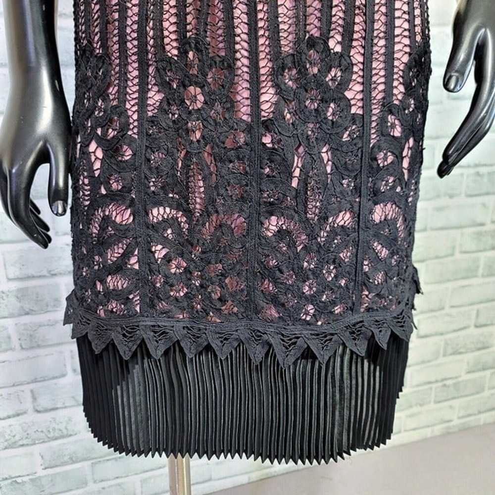 Vintage 90s Y2K Betsey Johnson Lace Crochet Overl… - image 5