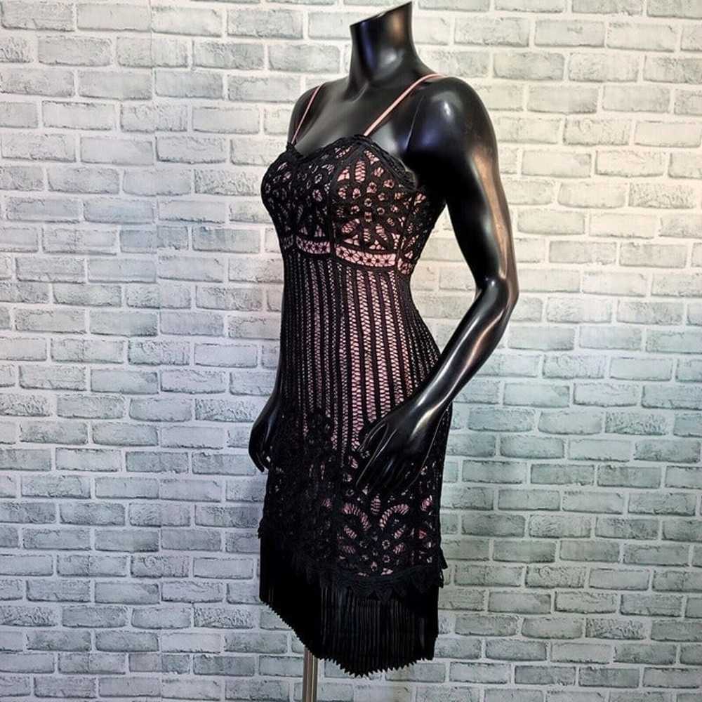 Vintage 90s Y2K Betsey Johnson Lace Crochet Overl… - image 7