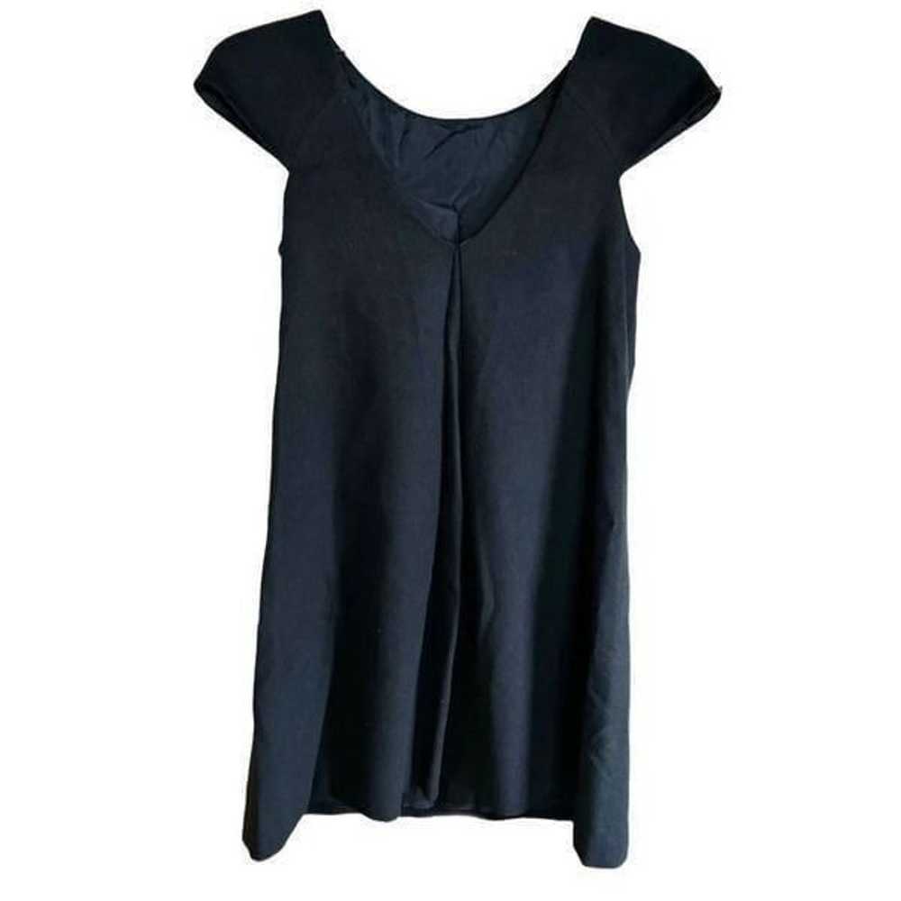 Tibi Cap Sleeve Ruffle Detail Shift Dress size 2 … - image 5