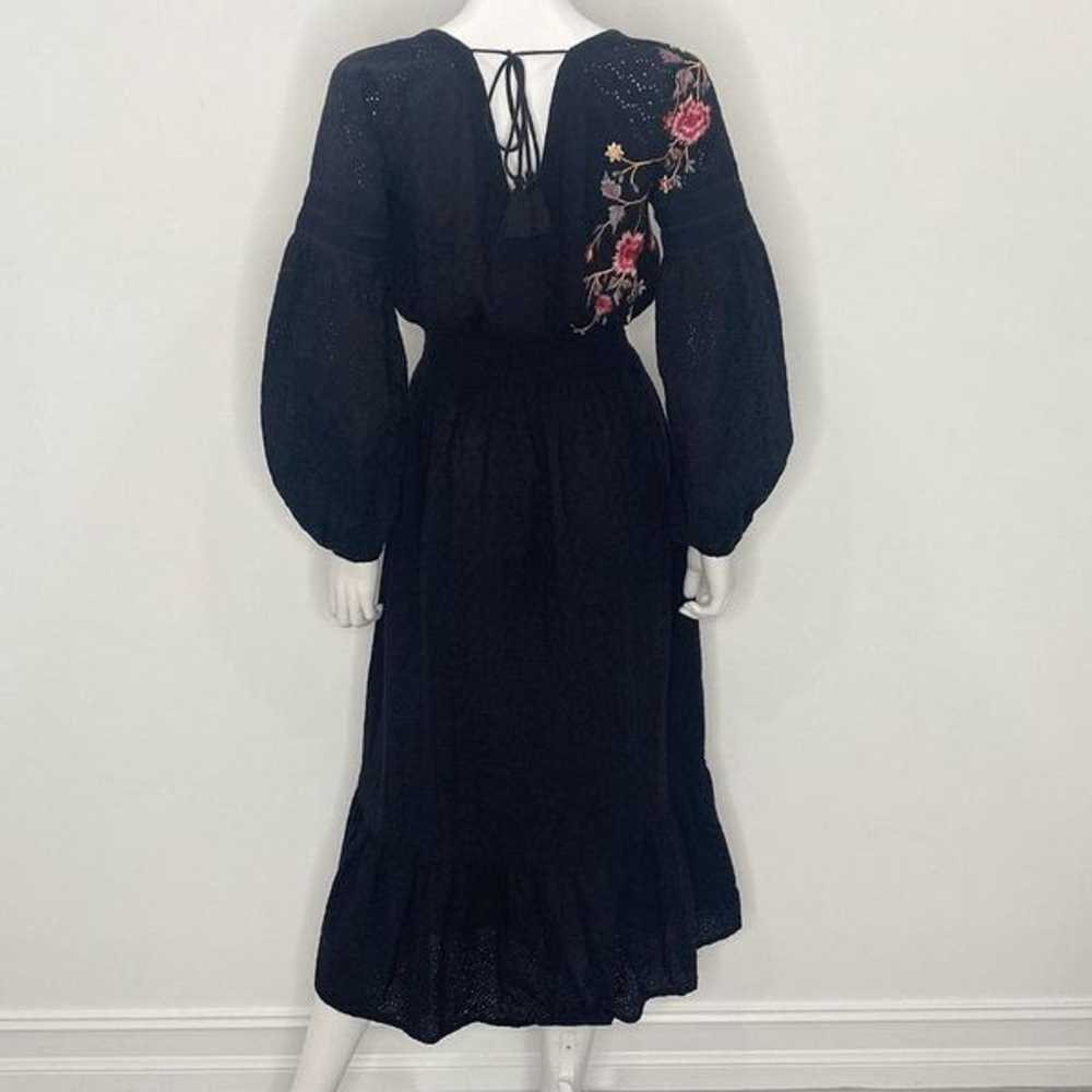 MISA Los Angeles Giovanna Dress Midi Maxi Black F… - image 5
