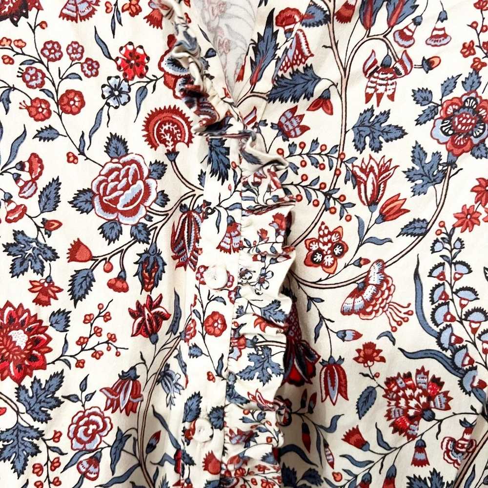 Tuckernuck Tate Dress in Indigo Chintz Floral Ruf… - image 8