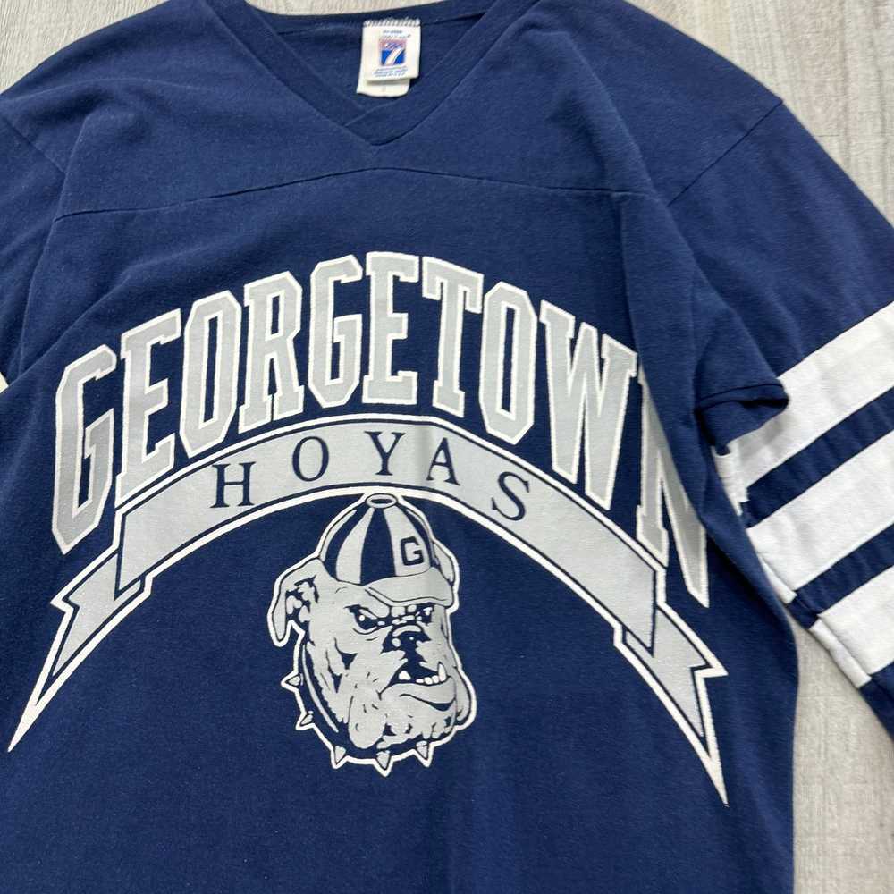 Vintage VINTAGE 90s Logo 7 Georgetown University … - image 3