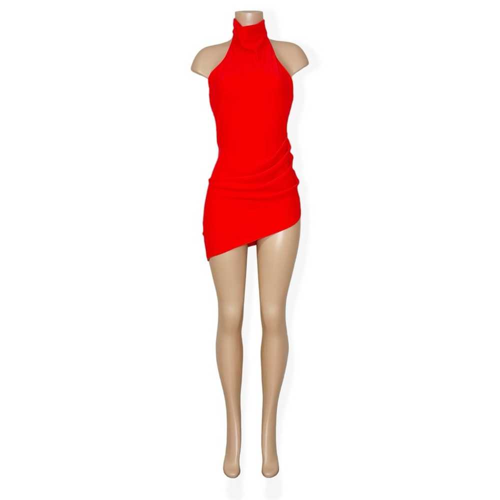 NEW AMANDA UPRICHARD Samba Mini Dress, Crimson, XS - image 2