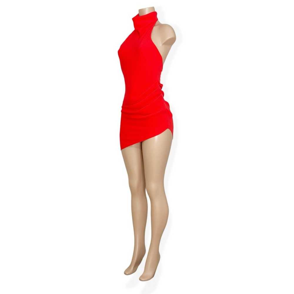 NEW AMANDA UPRICHARD Samba Mini Dress, Crimson, XS - image 3