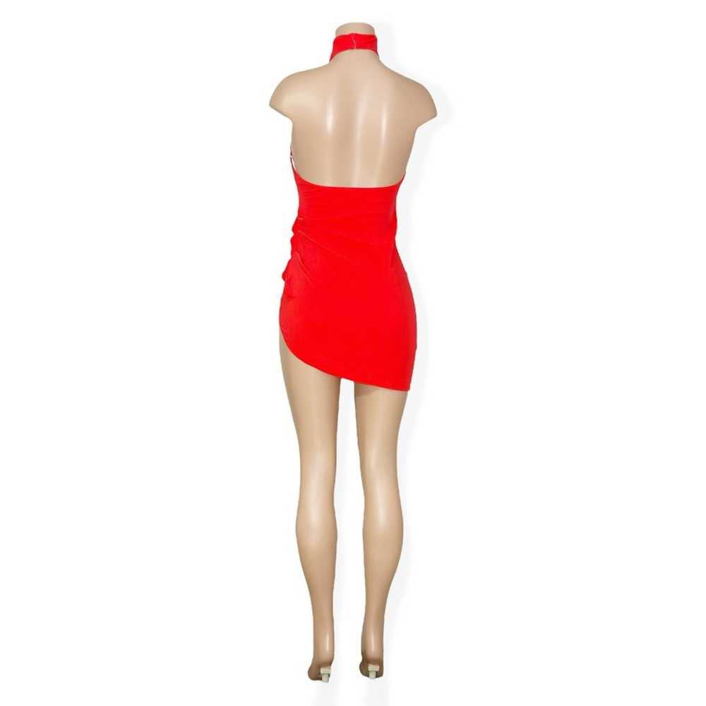 NEW AMANDA UPRICHARD Samba Mini Dress, Crimson, XS - image 5