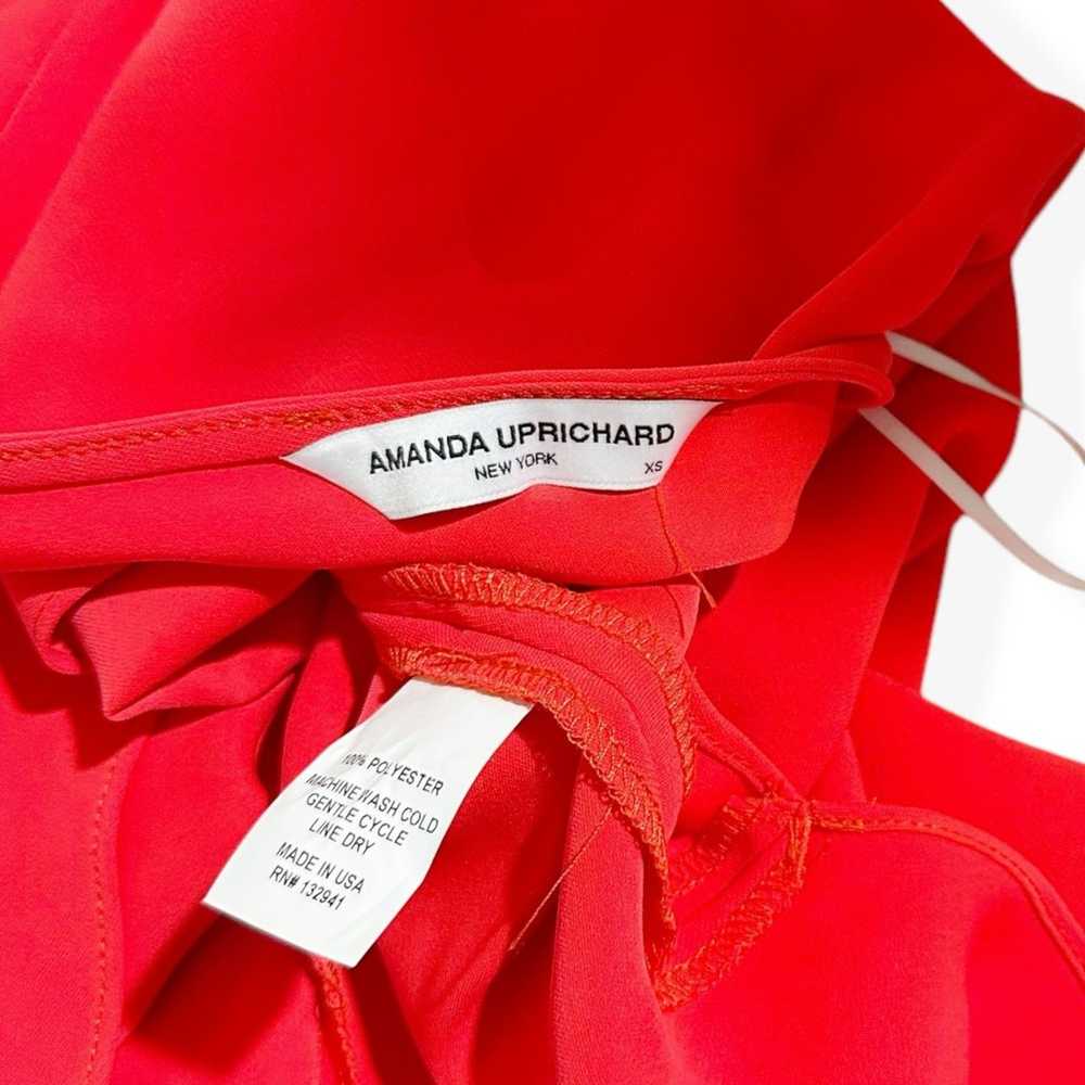 NEW AMANDA UPRICHARD Samba Mini Dress, Crimson, XS - image 7