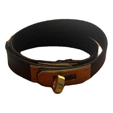 Hermès Mini Kelly Double Tour leather bracelet - image 1