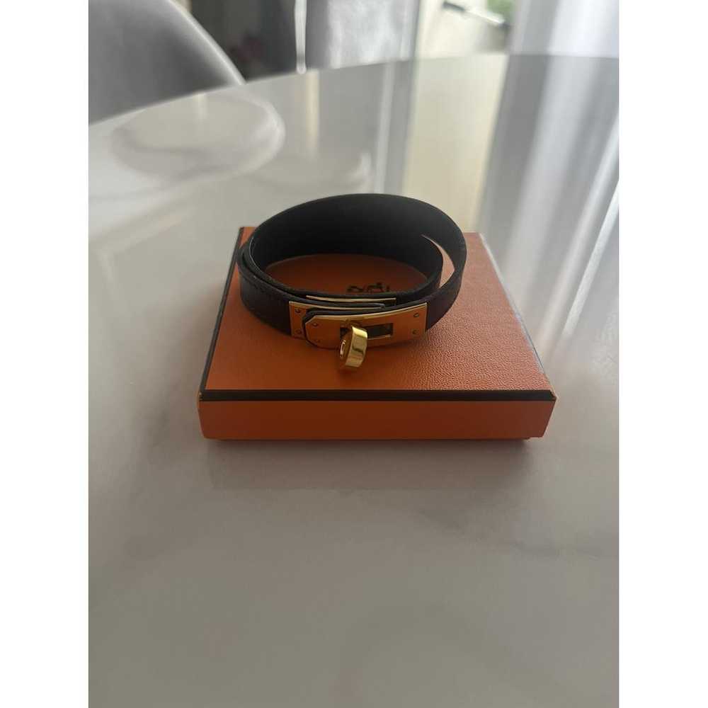 Hermès Mini Kelly Double Tour leather bracelet - image 2