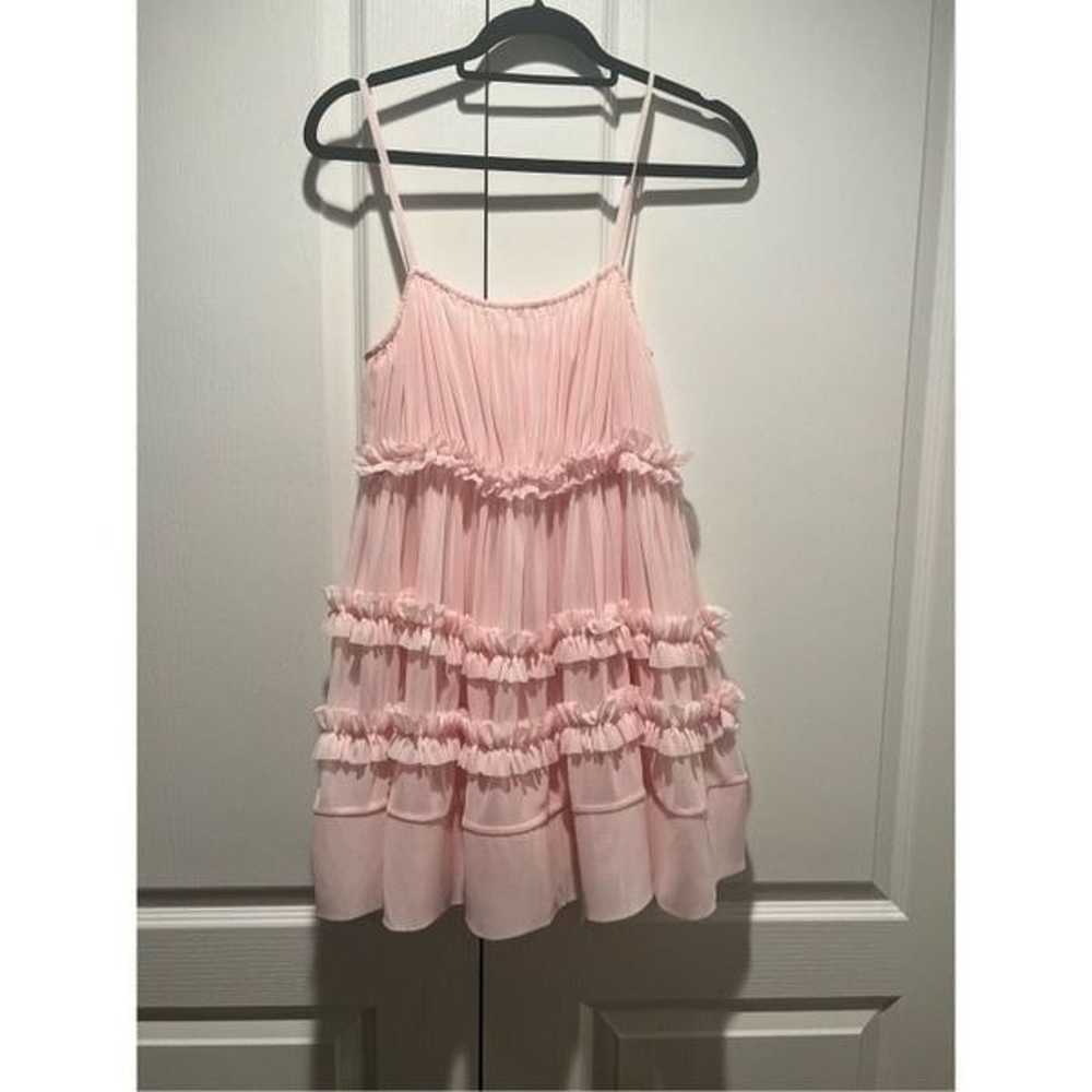 Zara pink tulle bloggers Mini dress size S - image 6