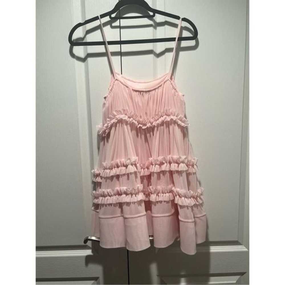 Zara pink tulle bloggers Mini dress size S - image 7