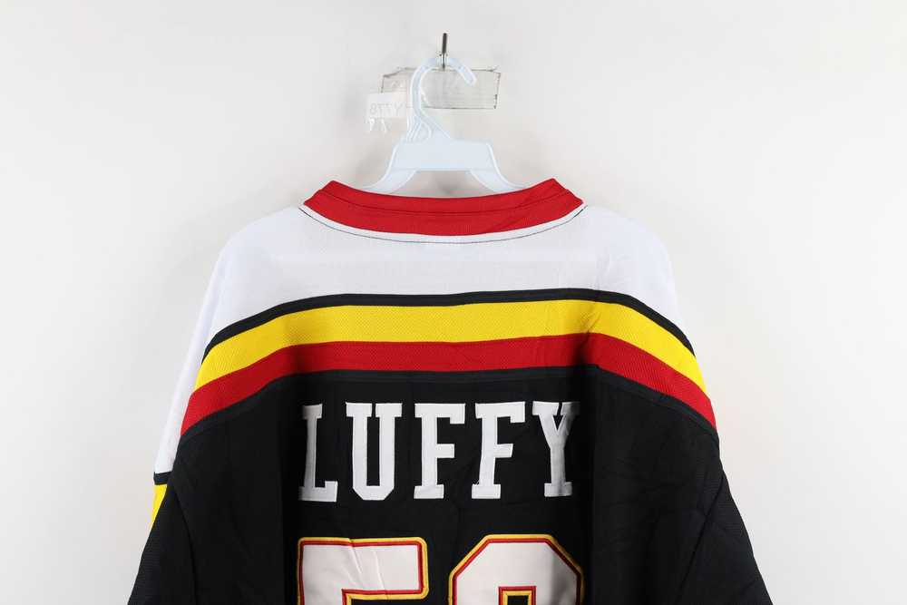 Vintage Vintage One Piece Manga Luffy Hockey Jers… - image 10