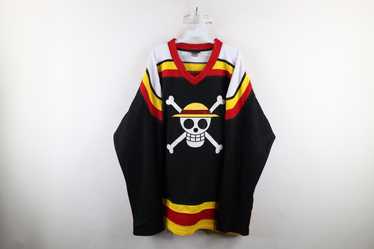 Vintage Vintage One Piece Manga Luffy Hockey Jers… - image 1