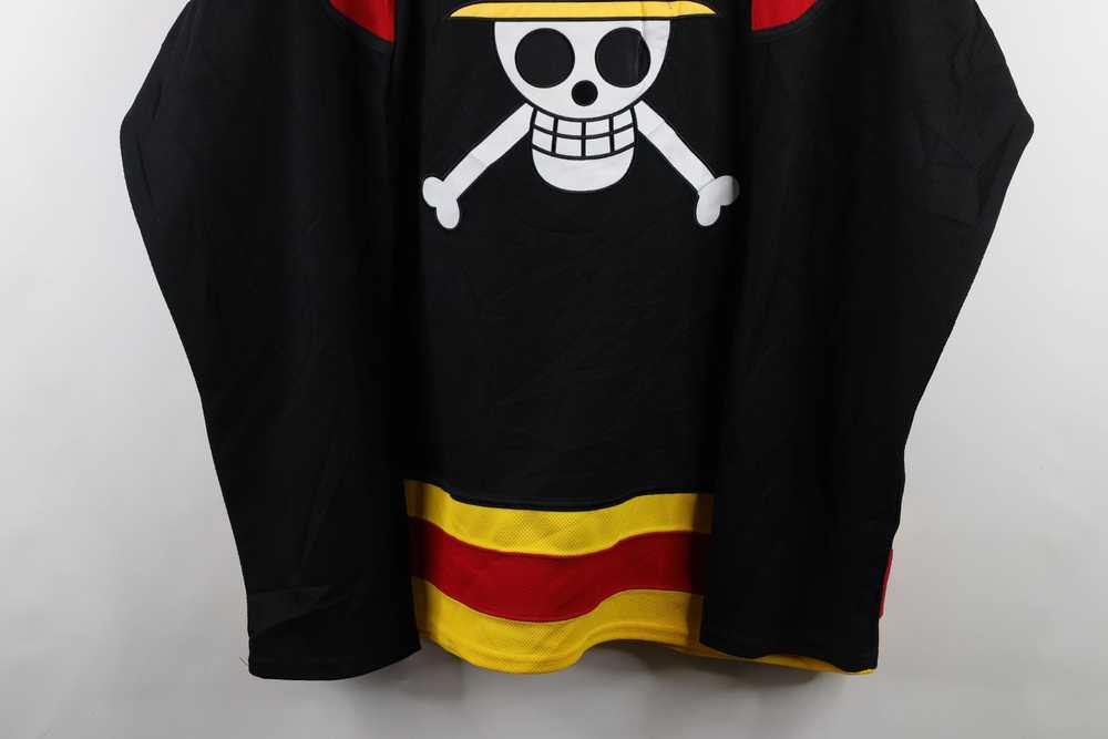 Vintage Vintage One Piece Manga Luffy Hockey Jers… - image 3