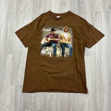 Vintage VINTAGE 90s Brooks & Dunn Brown Country S… - image 1