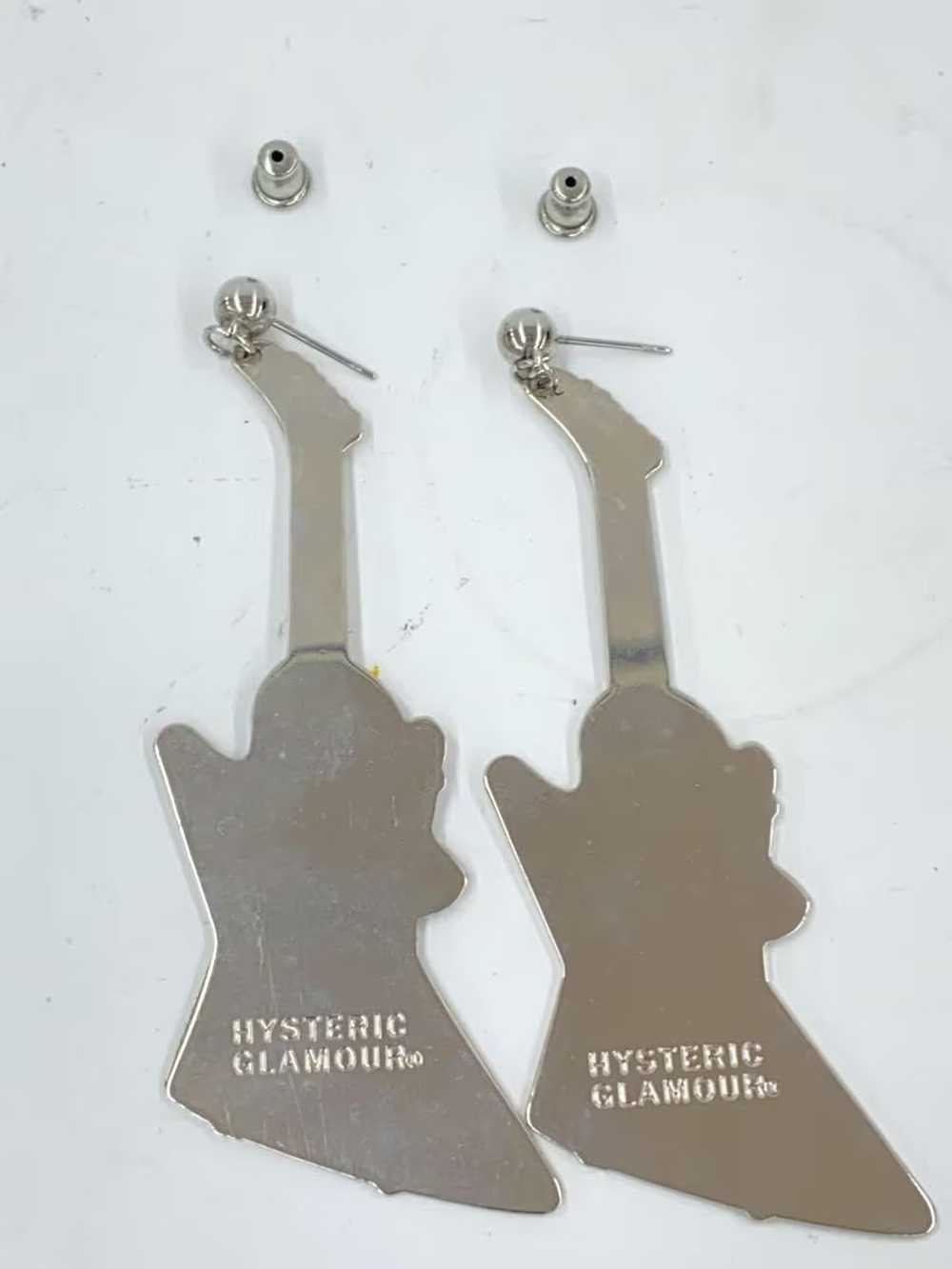 Hysteric Glamour Girl Guitar Earrings - image 2