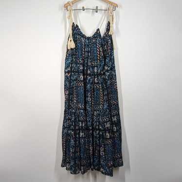 Ulla Johnson Cari Azure Shoulder Tie Oversized Mi… - image 1