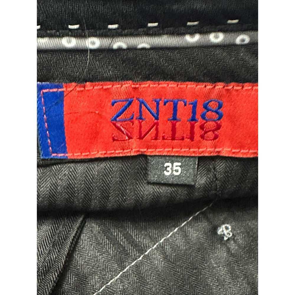 Unlisted ZNT18 Dress Pants Gray Plaid Pockets Fla… - image 7