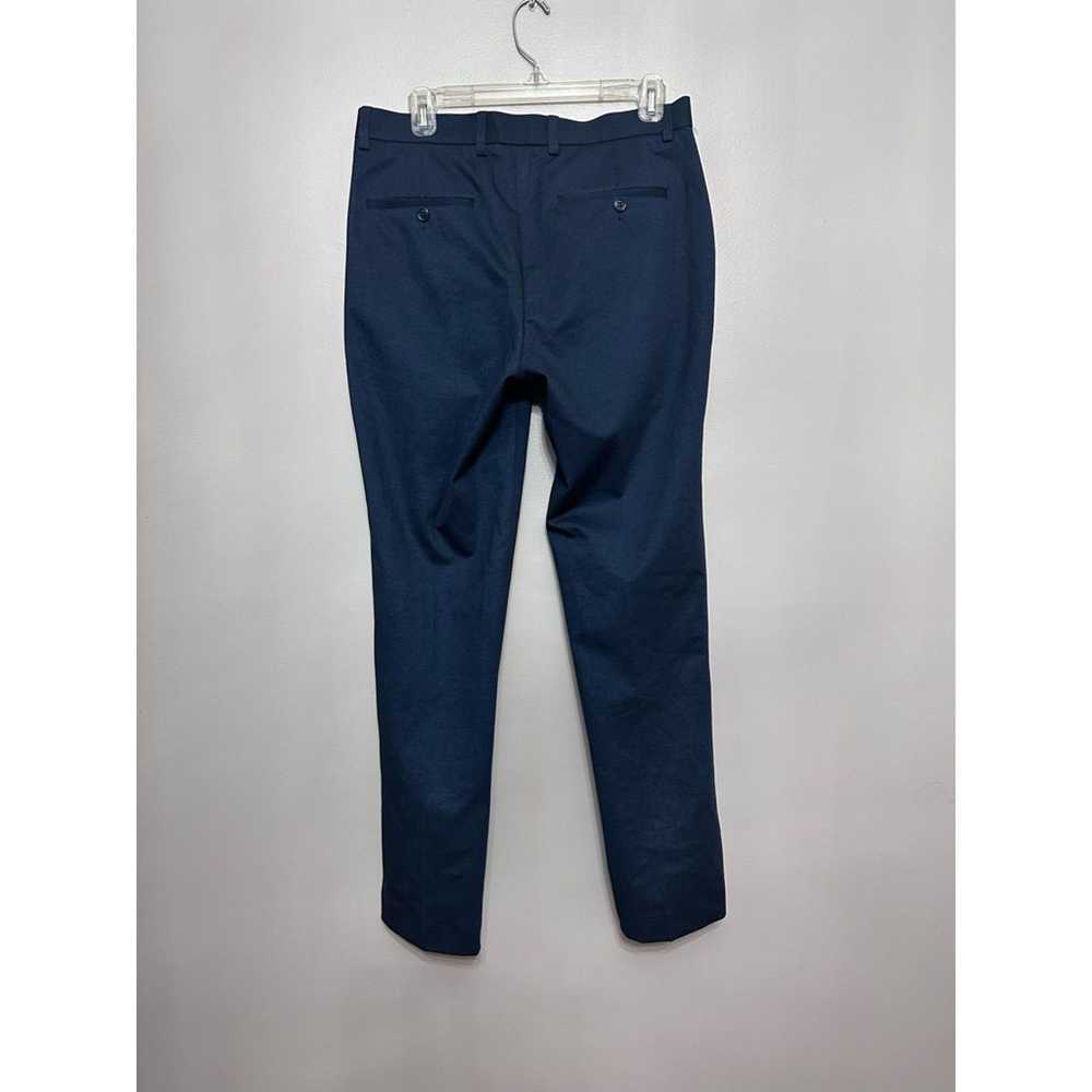 Unlisted ZNT18 Zanetti Dress Pants Blue Mid Rise … - image 4