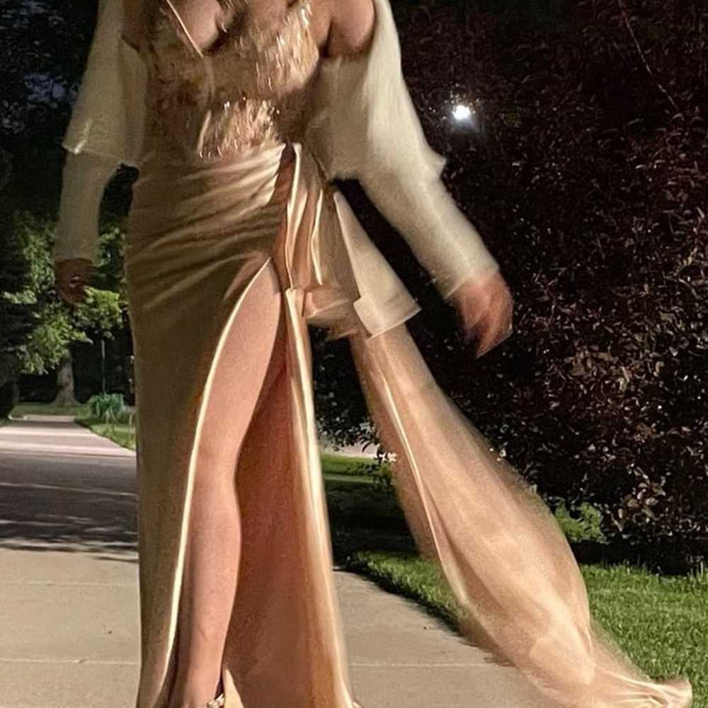 champagne dress - image 3