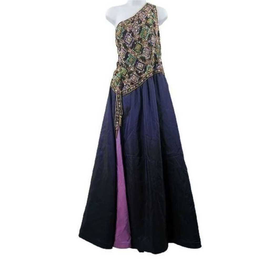 Beautiful George F. Couture Hand Embellished Gown… - image 1