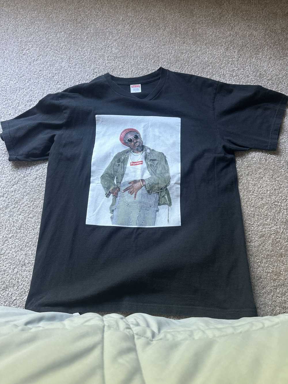 Supreme Supreme Andre 3000 tee black - image 1