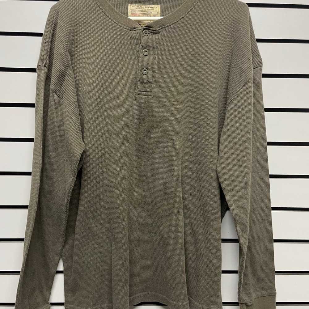 Olive Green Longsleeve Shirt - Big Ball Sports - … - image 2