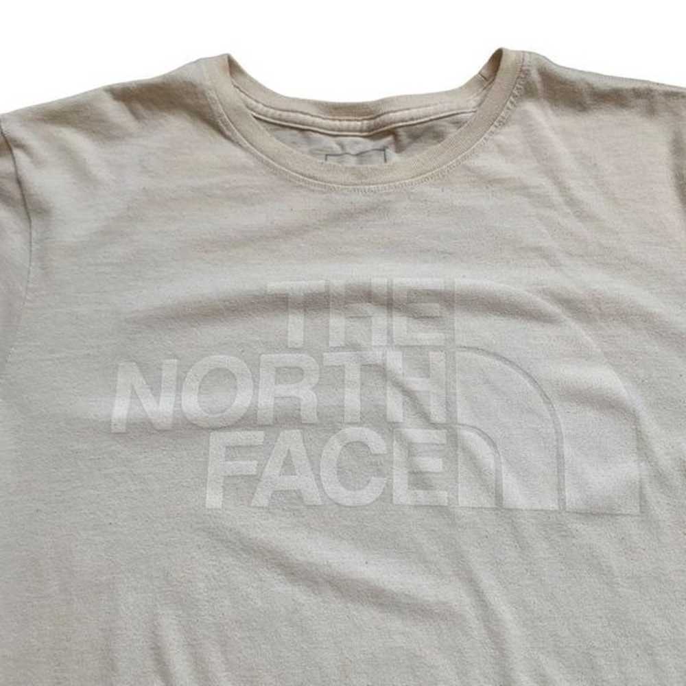 The North Face Logo Cream T-Shirt - image 2
