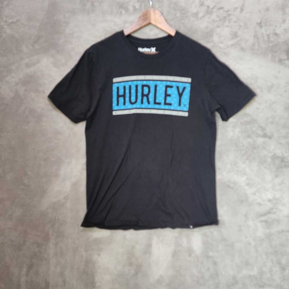 Hurley Men's Medium Black T-Shirt with Classic Lo… - image 4