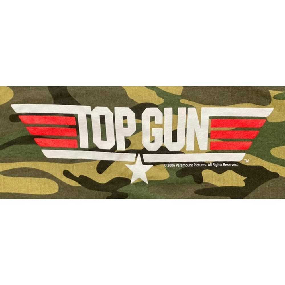 vintage top gun T-shirt size m Giant Tag - image 2