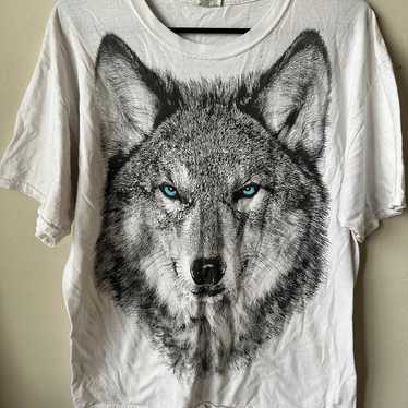 Fruit of the Loom Wolf Large Graphic Shirt - image 1