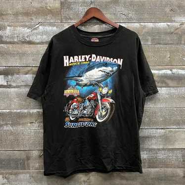 Harley Davidson Vintage Harley Davidson Shark Gra… - image 1