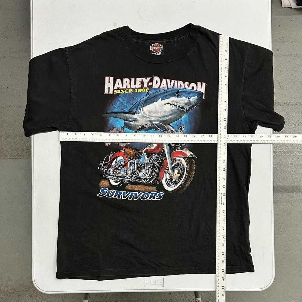 Harley Davidson Vintage Harley Davidson Shark Gra… - image 4