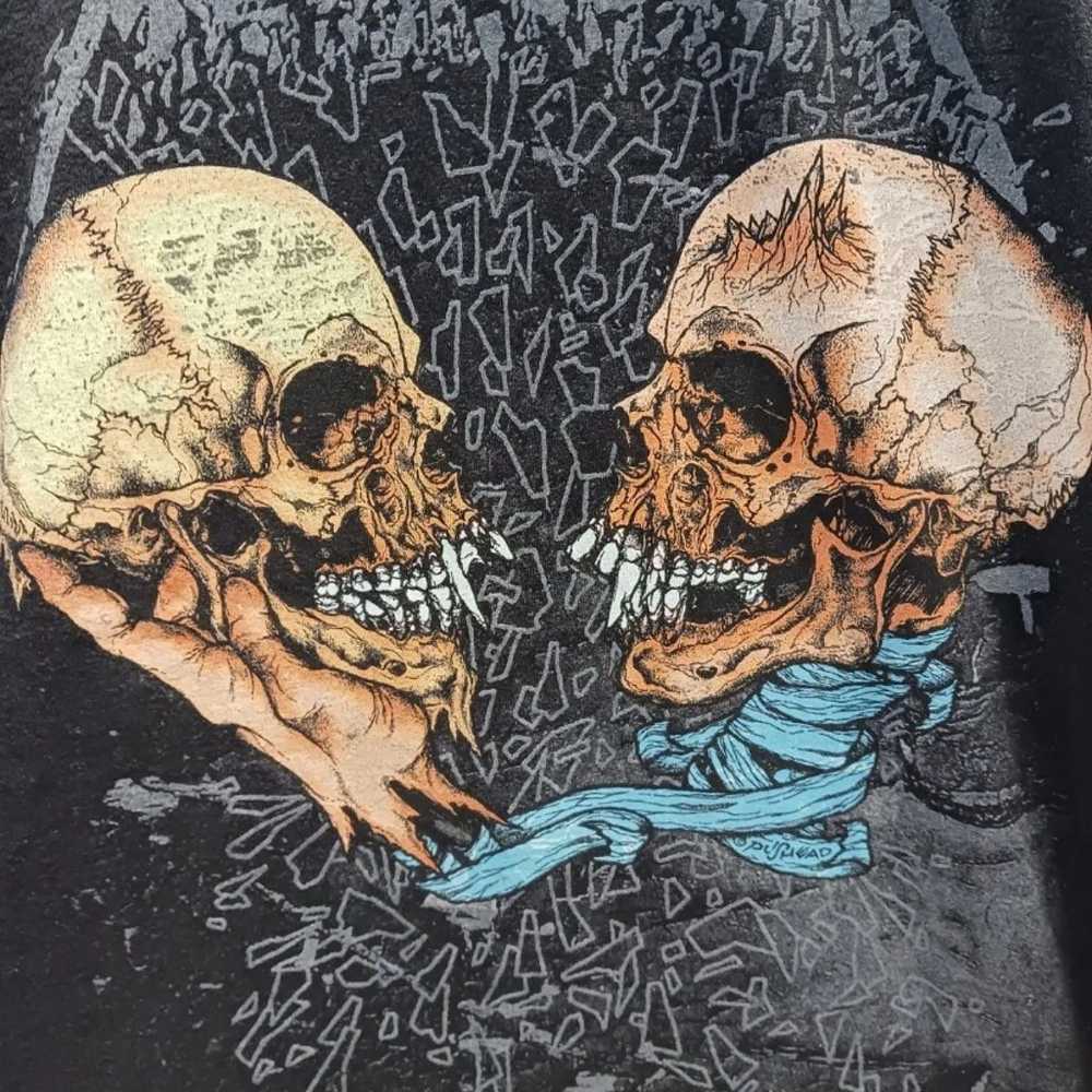 2013 Metallica Pushead Black T Shirt - image 3